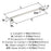 Westerly Zinc Satin Nickel Cabinet Pull 17