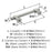 Winsome Zinc Satin Nickel Cabinet Pull 10