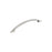 Arc Zinc Satin Nickel Cabinet Pull 1
