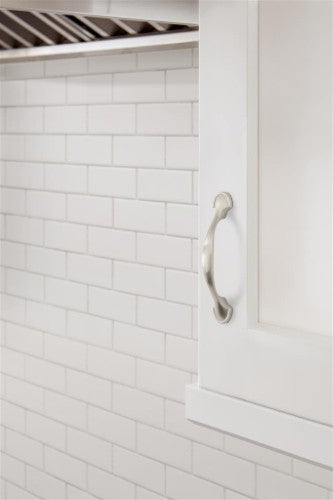 Fairfield Zinc Satin Nickel Cabinet Pull 8