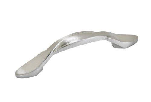 Intertwine Aluminum Satin Nickel Cabinet Pull 5