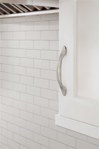 Intertwine Aluminum Satin Nickel Cabinet Pull 11