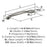 Intertwine Aluminum Satin Nickel Cabinet Pull 7