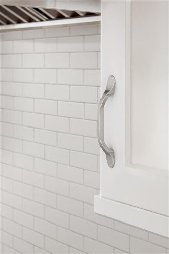 Ravino Zinc Satin Nickel Cabinet Pull 11