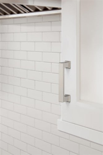 Bridgeport Zinc Satin Nickel Cabinet Pull 10
