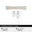 Bridgeport Zinc Satin Nickel Cabinet Pull 9