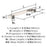 Bridgeport Zinc Satin Nickel Cabinet Pull 7