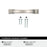 Sheffield Zinc Satin Nickel Cabinet Pull 9