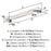 Franklin Zinc Satin Nickel Cabinet Pull 8