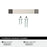 Evolve Zinc Satin Nickel Cabinet Pull 9