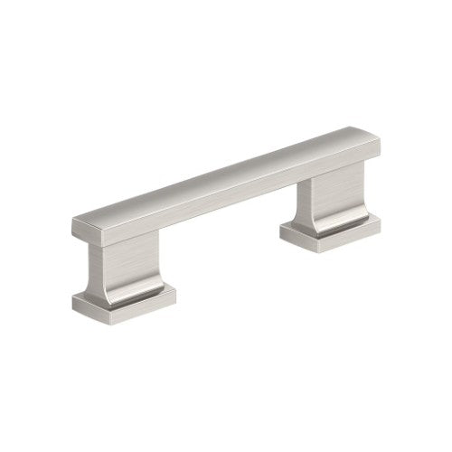 Triomphe Zinc Satin Nickel Cabinet Pull 1