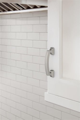 Incisive Zinc Satin Nickel Cabinet Pull 10