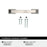 Incisive Zinc Satin Nickel Cabinet Pull 9
