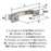 Incisive Zinc Satin Nickel Cabinet Pull 5