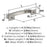 Incisive Zinc Satin Nickel Cabinet Pull 6
