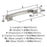 Incisive Zinc Satin Nickel Cabinet Pull 7