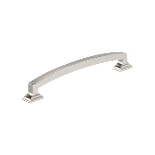 Incisive Zinc Satin Nickel Cabinet Pull 4