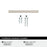Cityscape Zinc Satin Nickel Cabinet Pull 13