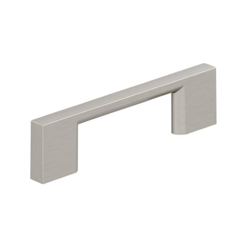 Cityscape Zinc Satin Nickel Cabinet Pull 1