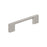 Cityscape Zinc Satin Nickel Cabinet Pull 2