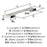 Cityscape Zinc Satin Nickel Cabinet Pull 8