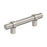 Central Zinc Satin Nickel Cabinet Pull 1