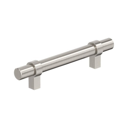 Central Zinc Satin Nickel Cabinet Pull 2