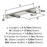Bar Pulls Square Zinc Satin Nickel Cabinet Pull 5