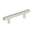 Bar Pulls Square Zinc Satin Nickel Cabinet Pull 2