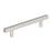 Bar Pulls Square Zinc Satin Nickel Cabinet Pull 3
