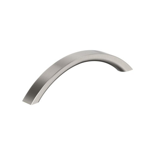 Parabolic Zinc Satin Nickel Cabinet Pull 4
