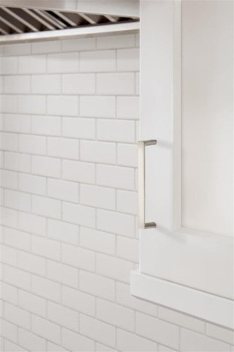 Metro Zinc Satin Nickel Cabinet Pull 9