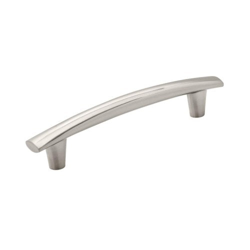Willow Zinc Satin Nickel Cabinet Pull 3