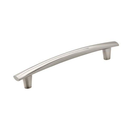 Willow Zinc Satin Nickel Cabinet Pull 4