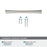 Pailou Zinc Satin Nickel Cabinet Pull 7