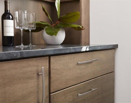 Cyprus Zinc Satin Nickel Cabinet Pull 24