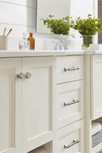 Davenport Zinc Satin Nickel Cabinet Pull 27