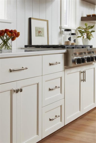 Davenport Zinc Satin Nickel Cabinet Pull 34