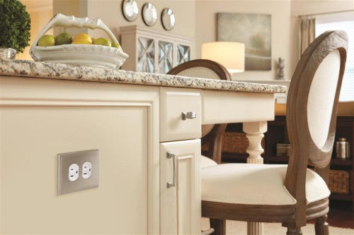 Mulholland Zinc Satin Nickel Cabinet Knob 6