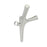 Kodiak Zinc Satin Nickel Hook 1