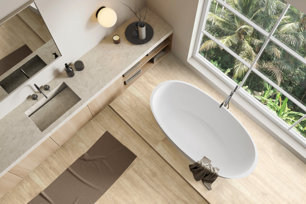 Savage Porcelain Almond SV03 Tile Natural 2