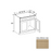 Slim Shaker Style Wood White Oak Sink Base Cabinet White Oak 1