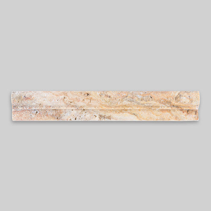 Scabos Cross Cut Travertine Liner - Honed 1