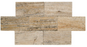 Clearance Sale! Scabos Travertine Paver - Tumbled