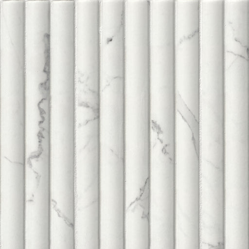 Scanalato Porcelain Calacatta Tile Matte 1
