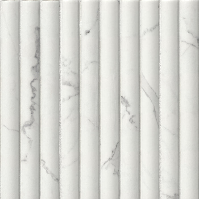 Scanalato Porcelain Calacatta Tile Matte 1