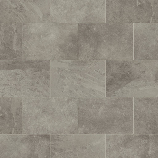 Vinyl Grey Riven Slate Vinyl Tile Smooth 1