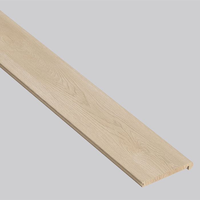 Everlife LVT Shorecliffs Schertz Oak Luxury Vinyl Moulding / Trim - 4.53’’ x 94’’ Flush Stair Nose