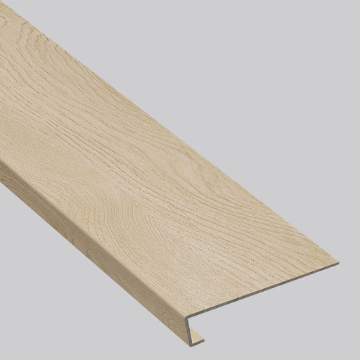 Everlife LVT Shorecliffs Schertz Oak Luxury Vinyl Moulding / Trim - 12" x 47.25" Stair Tread Eased Edge