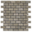 Sea Grass Honed Limestone Mosaic - 1" x 2" Brick